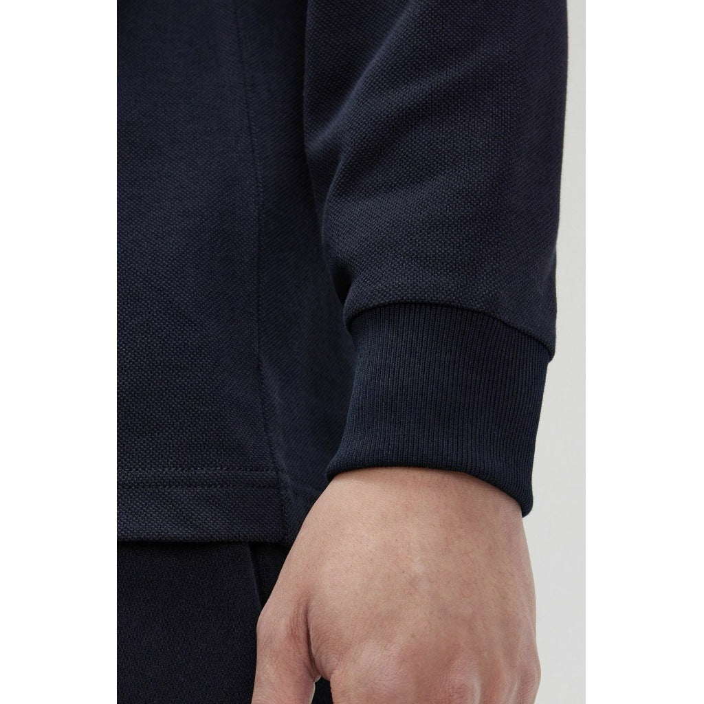 FRED PERRY LS TWIN TIPPED SHIRT en color AZUL  (6)