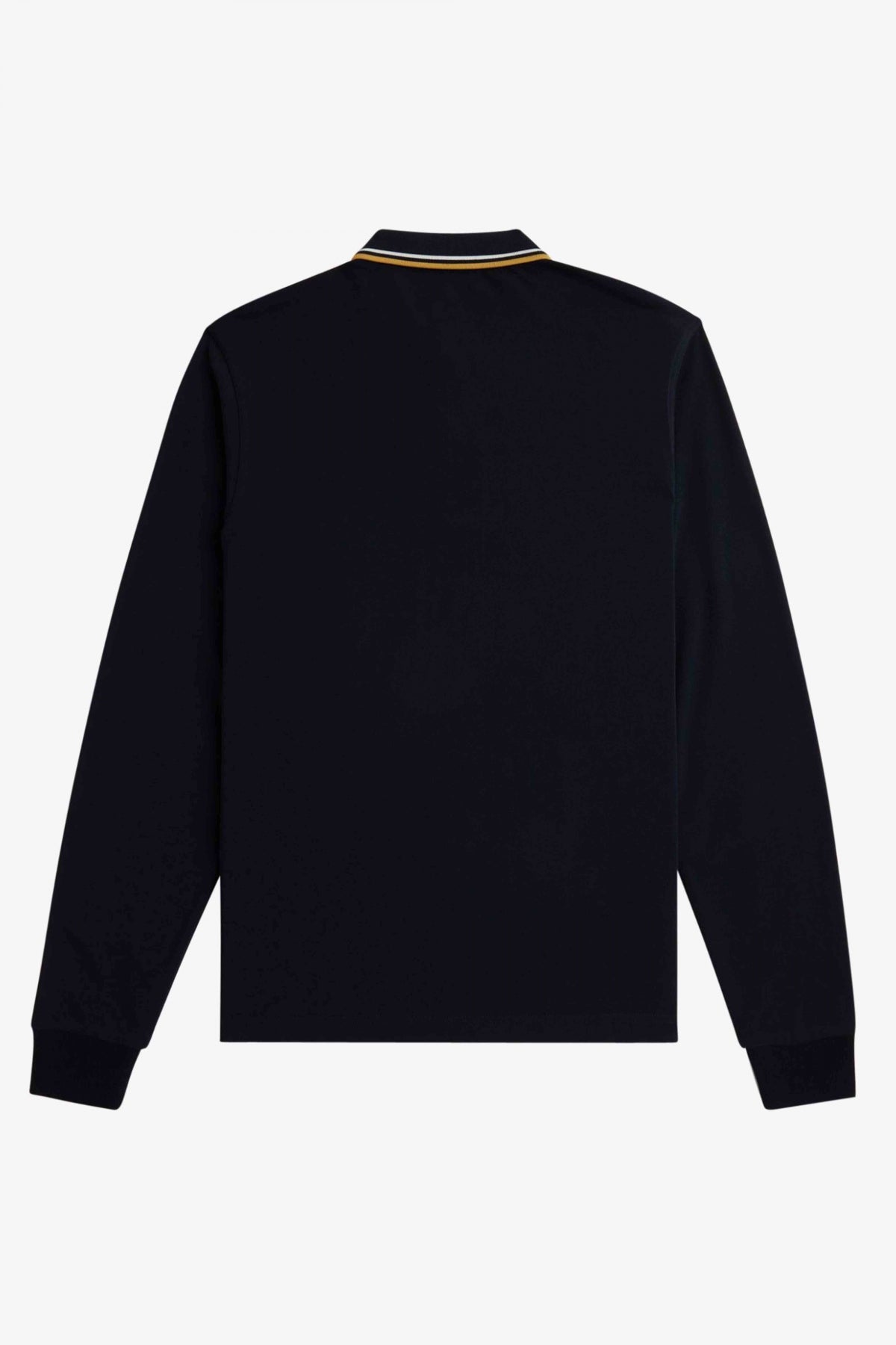 FRED PERRY LS TWIN TIPPED SHIRT en color AZUL  (3)