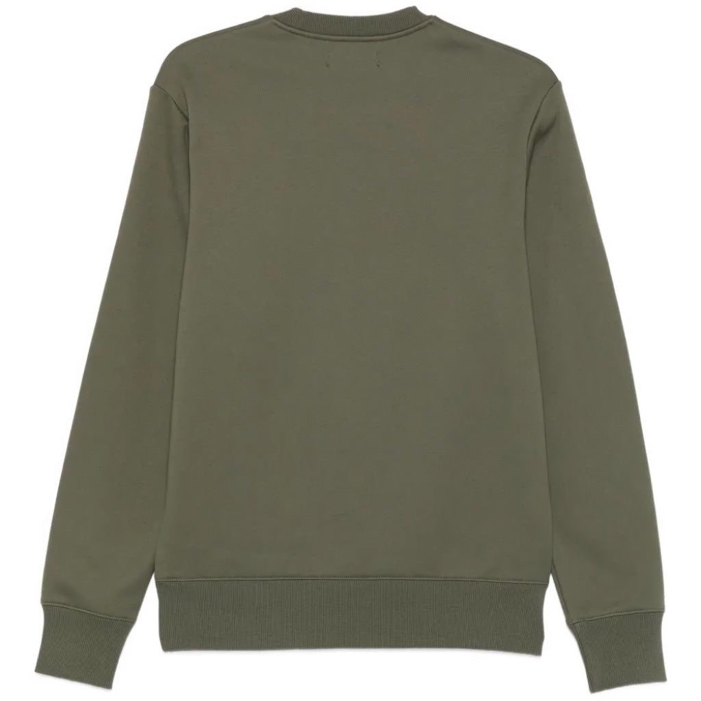 FRED PERRY  EMBROIDERED SWEATSHIRT  en color VERDE  (5)