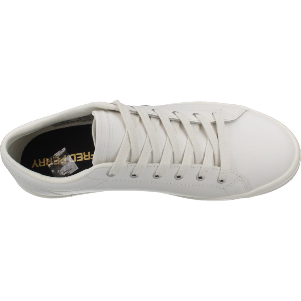 FRED PERRY BASELINE LEATHER en color BLANCO  (7)