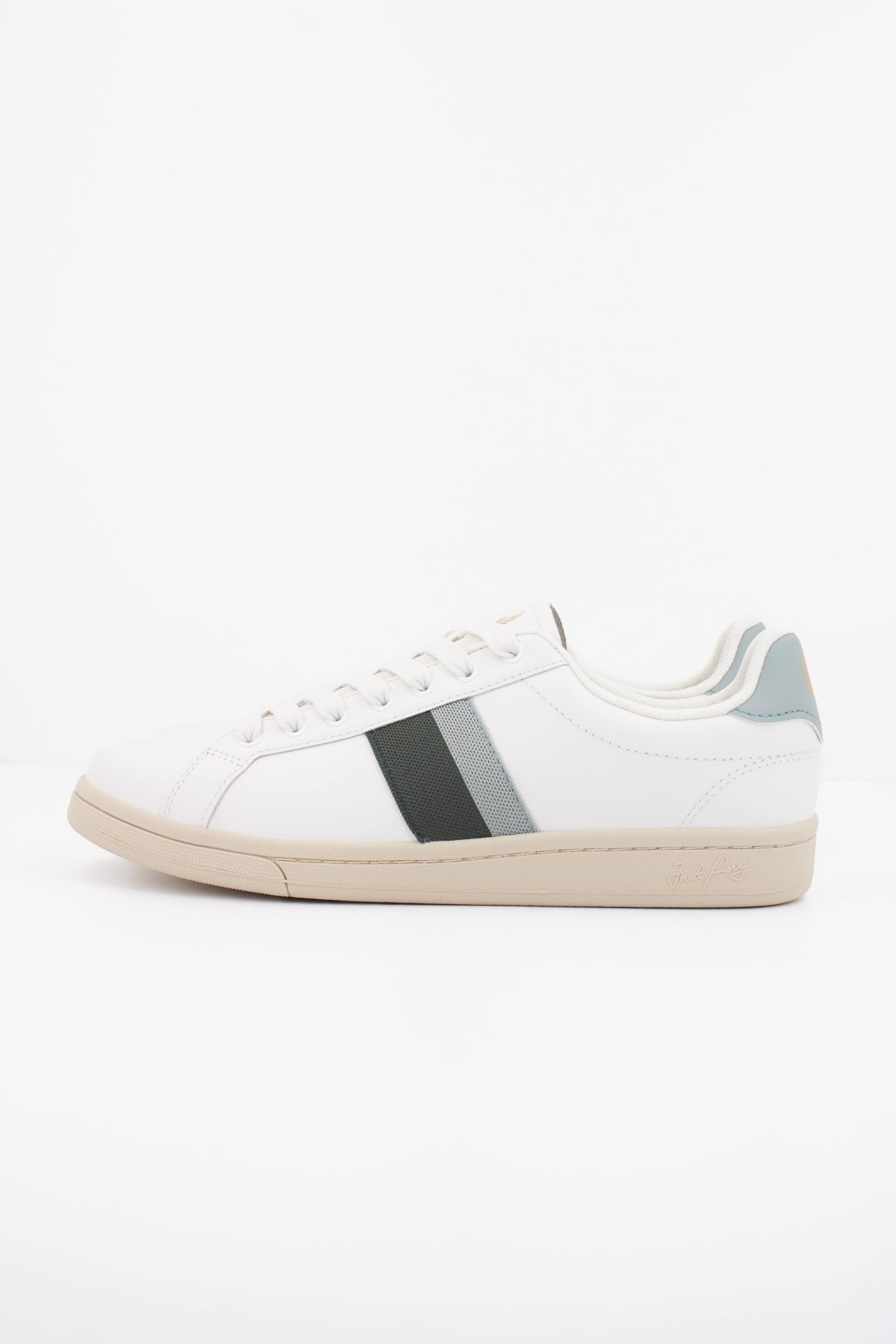 FRED PERRY LEATHER TAPE D en color BLANCO  (1)
