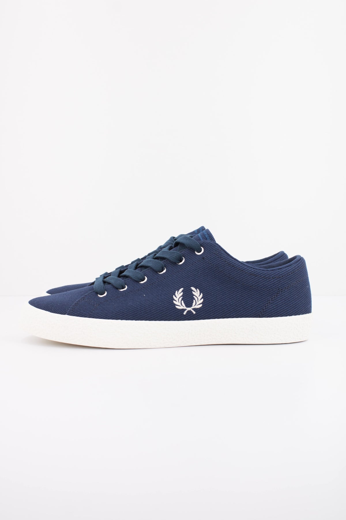 FRED PERRY  BASELINE HEAVY TWIL  en color AZUL  (1)
