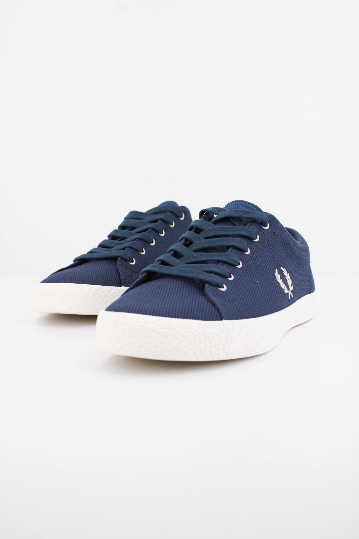 FRED PERRY  BASELINE HEAVY TWIL  en color AZUL  (2)