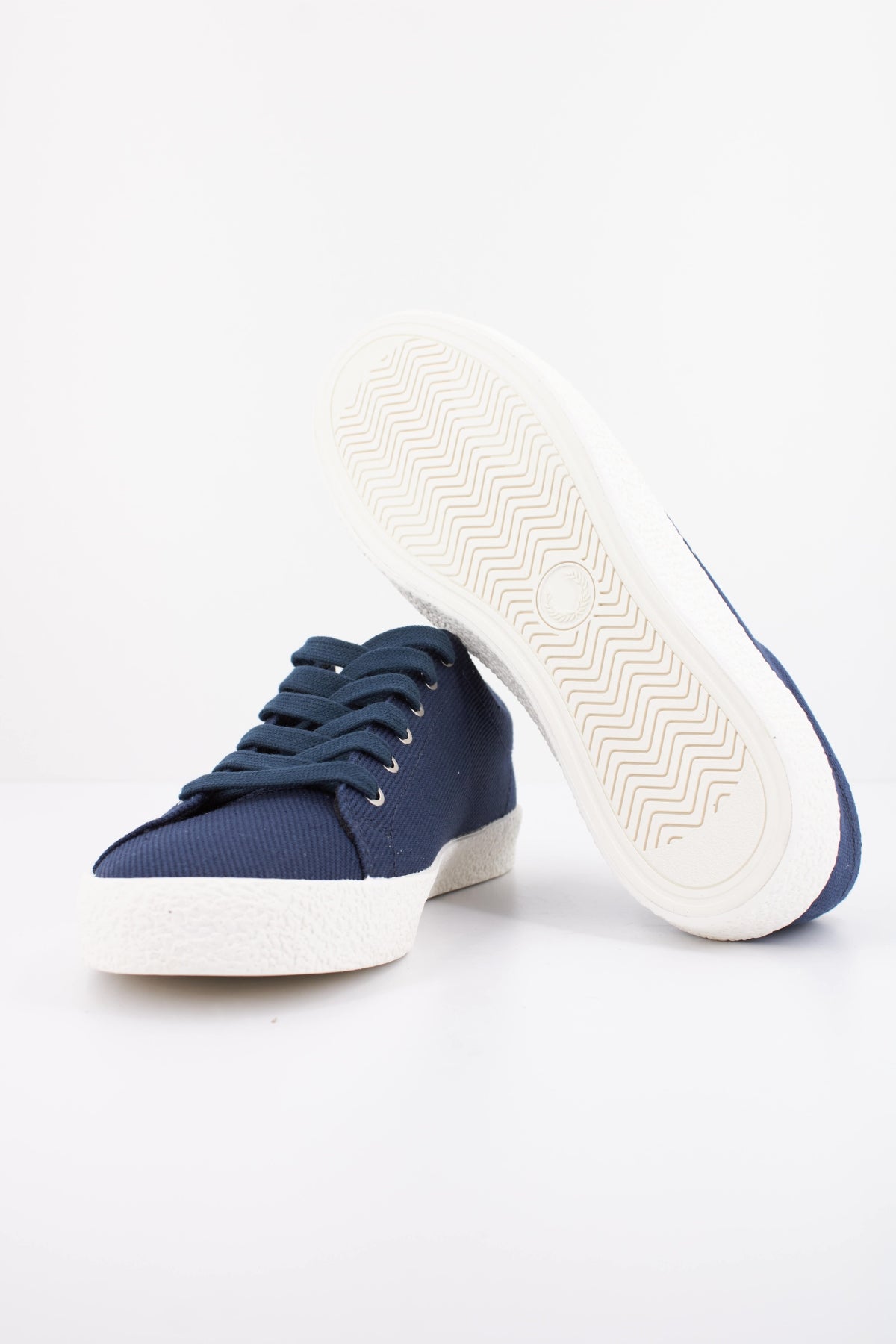 FRED PERRY  BASELINE HEAVY TWIL  en color AZUL  (5)