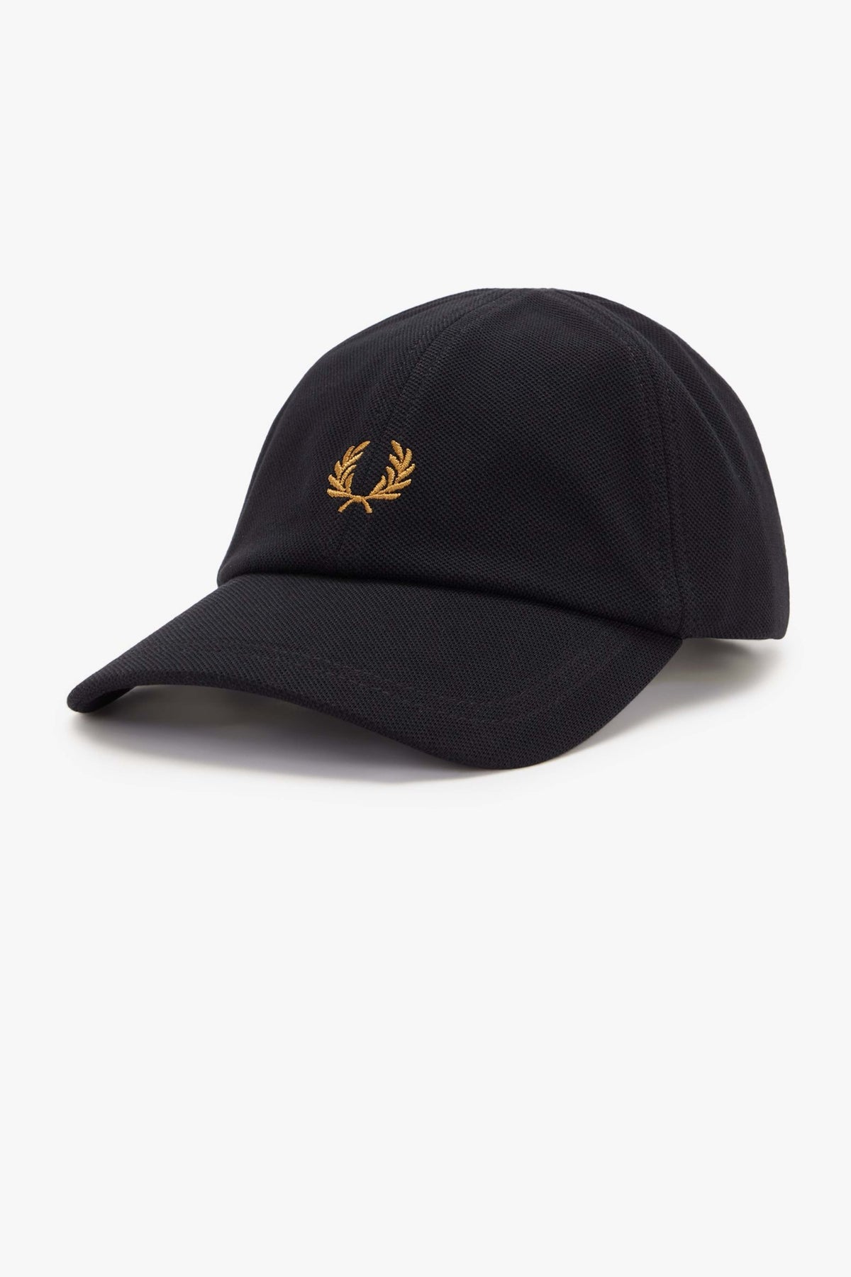FRED PERRY PIQUE CLASSIC CAP en color NEGRO  (3)