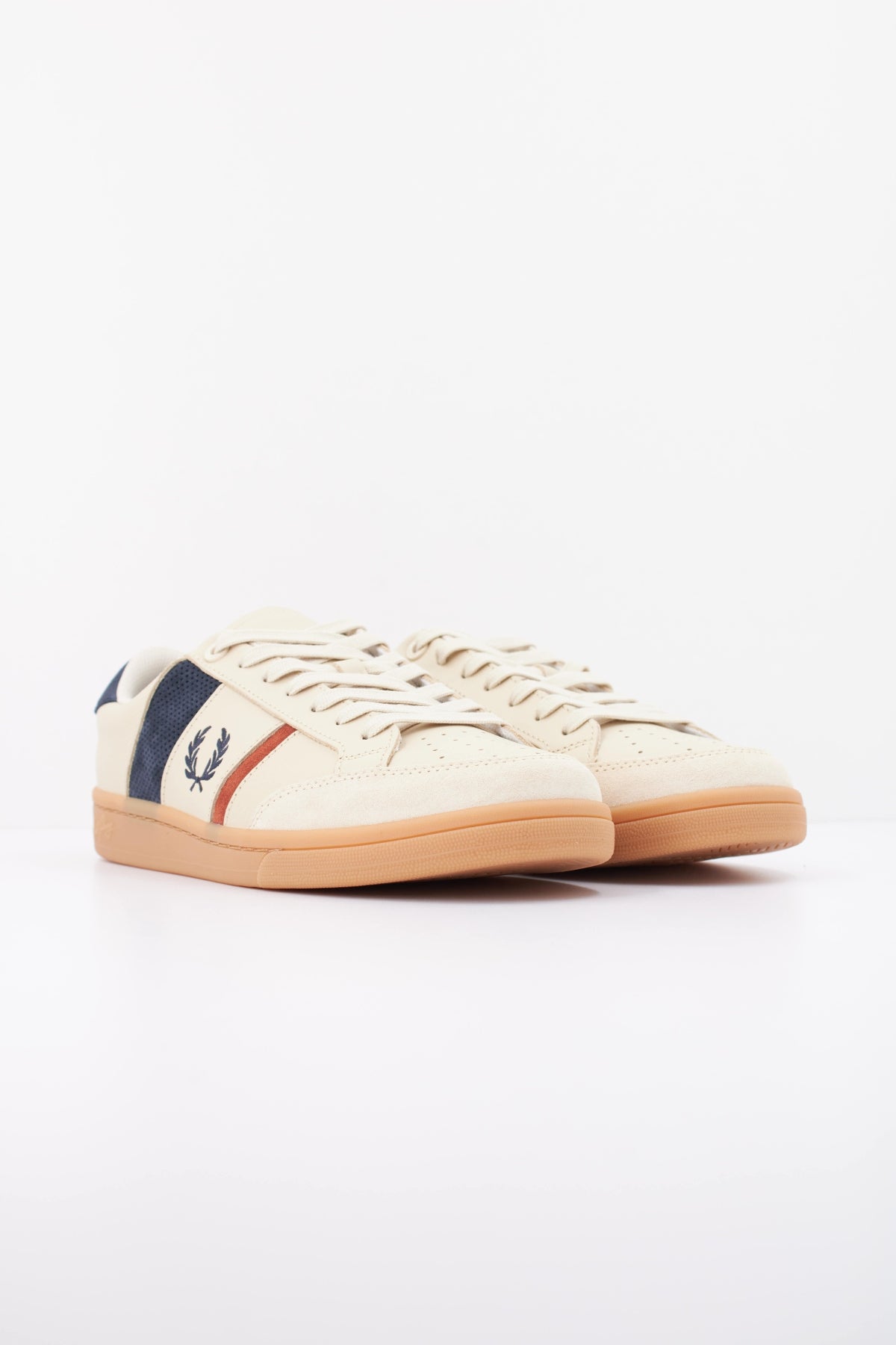 FRED PERRY B ZAPATILLA B en color BEIS  (2)