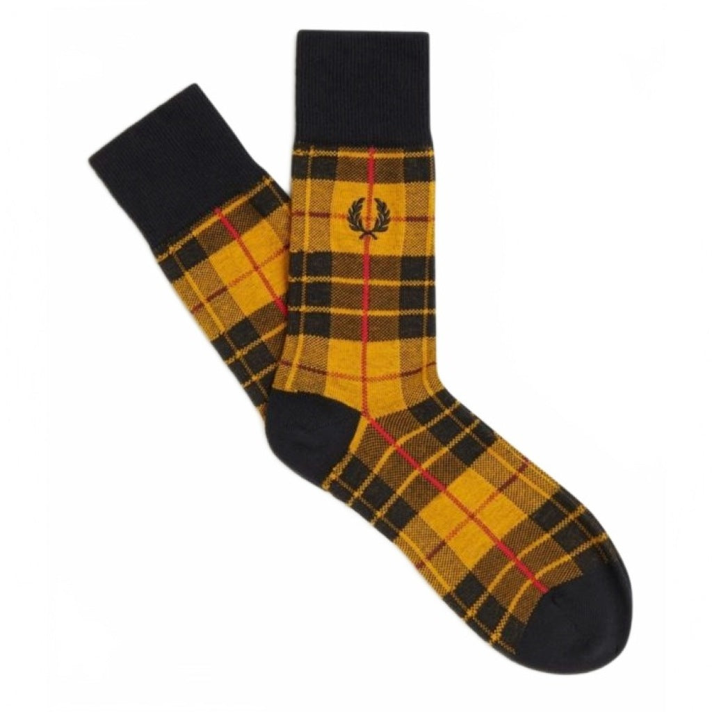 FRED PERRY TARTAN SOCK en color   (4)