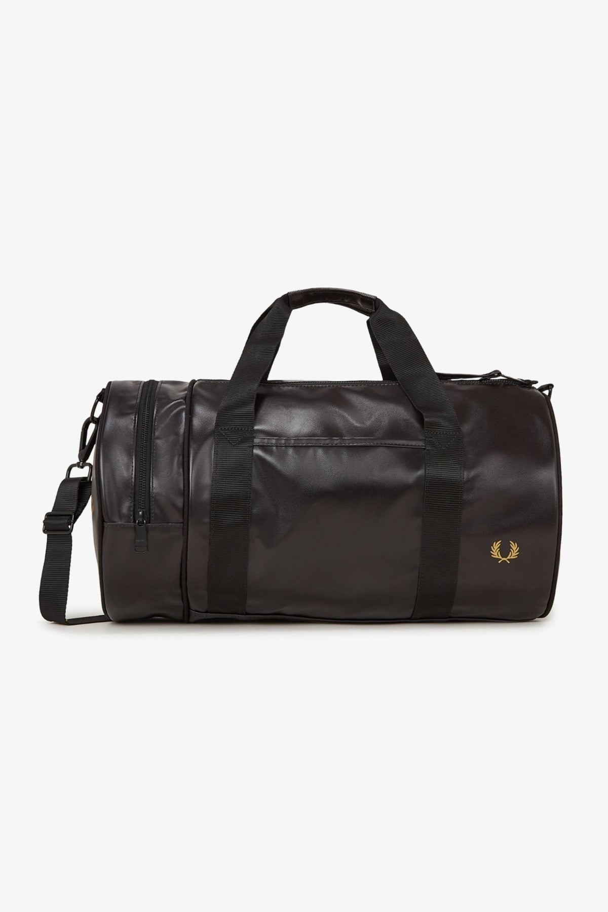 FRED PERRY TONAL CLASSIC BARREL BAG en color NEGRO  (1)