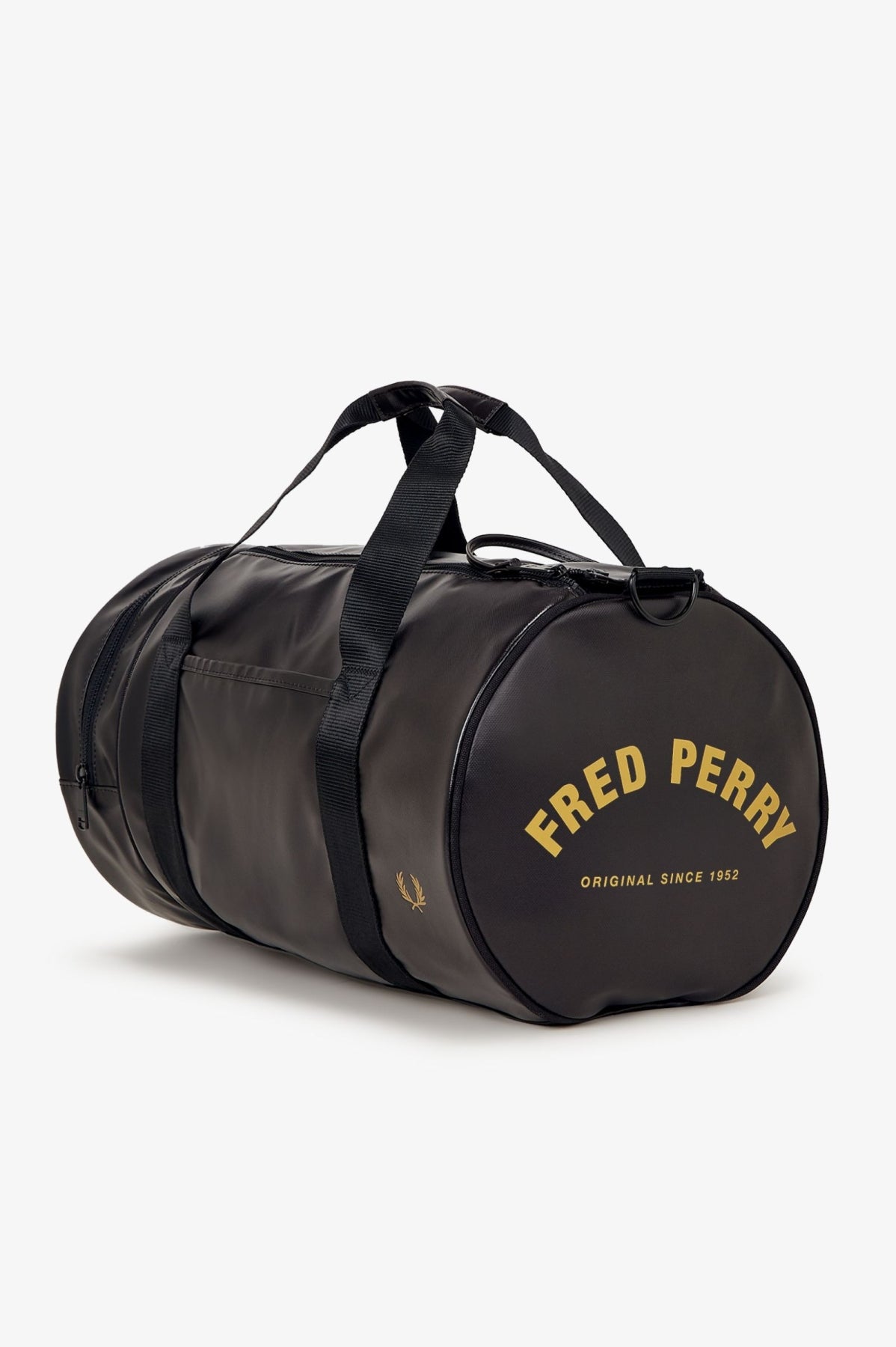 FRED PERRY TONAL CLASSIC BARREL BAG en color NEGRO  (4)