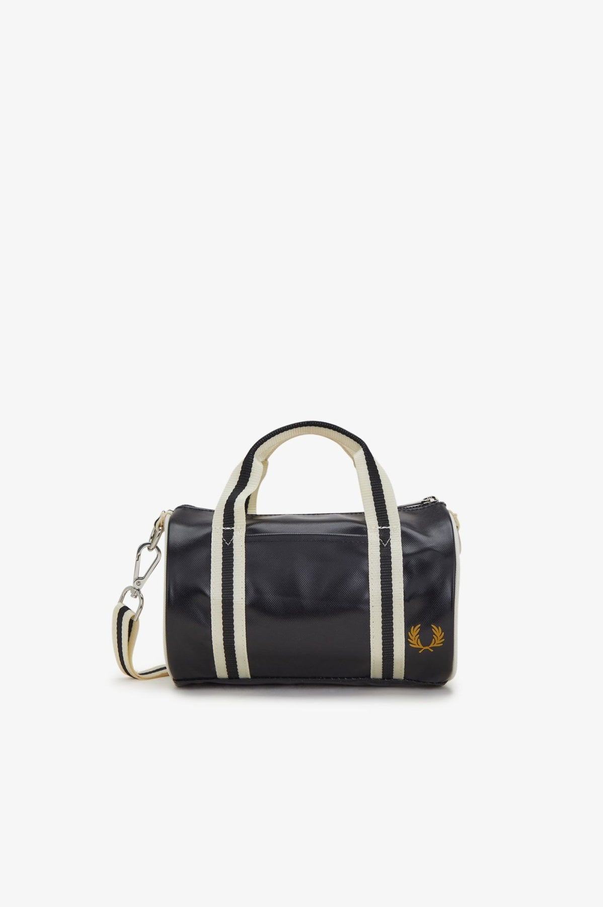 FRED PERRY CLASSIC MINI BARREL BAG en color NEGRO  (3)