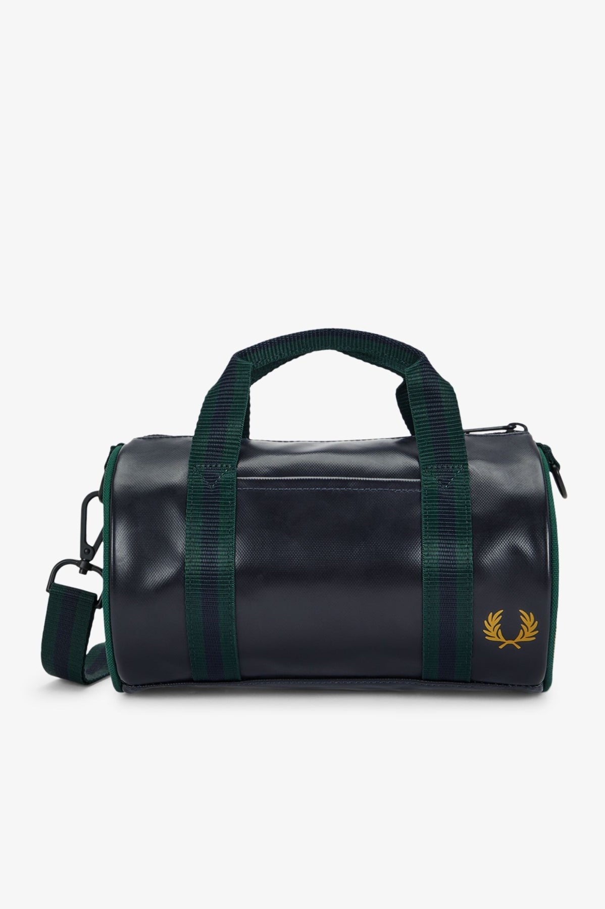 FRED PERRY CLASSIC MINI BARREL BAG en color VERDE  (5)