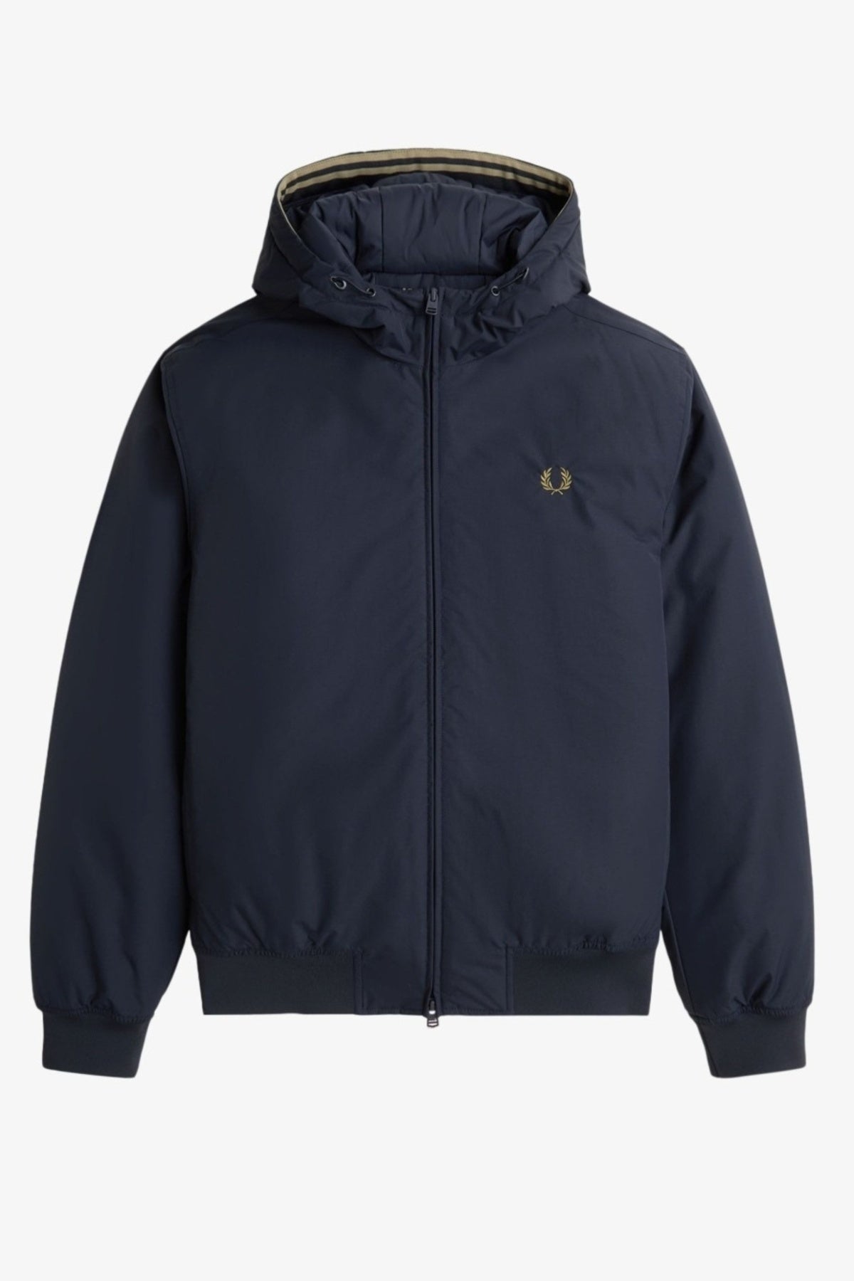 FRED PERRY HOODED BRENTHAM JACKET en color   (1)