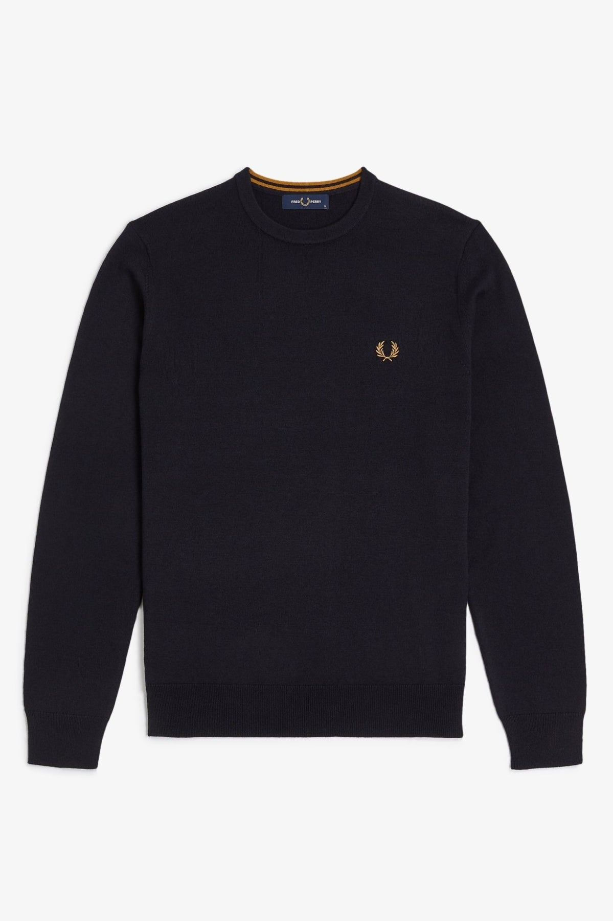 FRED PERRY CLASSIC CREW NECK JUMPER en color   (1)