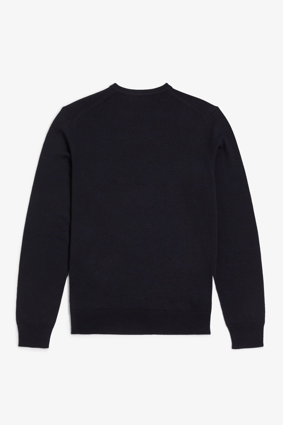 FRED PERRY CLASSIC CREW NECK JUMPER en color AZUL  (2)