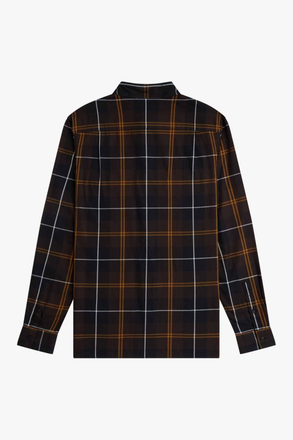 FRED PERRY TWILL TARTAN SHIRT en color MULTICOLOR  (2)