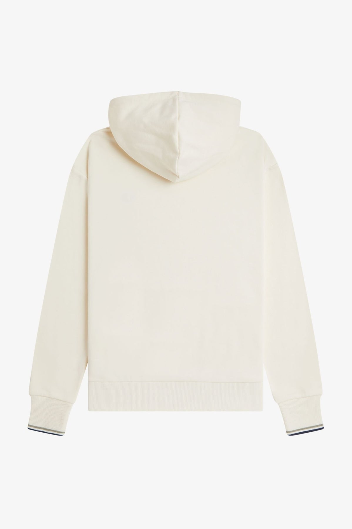 FRED PERRY TIPPED HOODED SWEATSHIRT en color BLANCO  (2)