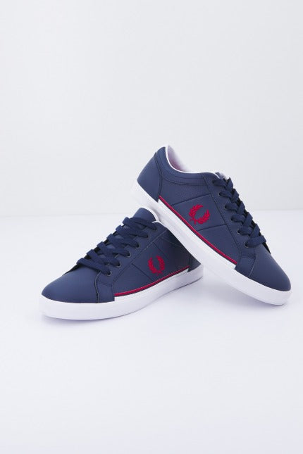 FRED PERRY BASELINE PERF LTHR en color AZUL  (1)