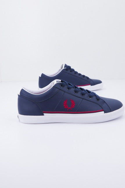 FRED PERRY BASELINE PERF LTHR en color AZUL  (2)