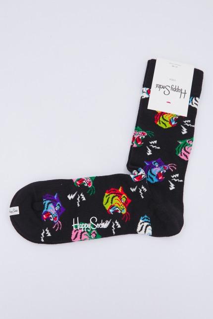HAPPY SOCKS TIG  en color NEGRO  (1)