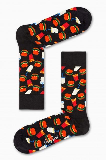 HAPPY SOCKS  HAMBURGER SOCK en color AZUL  (1)