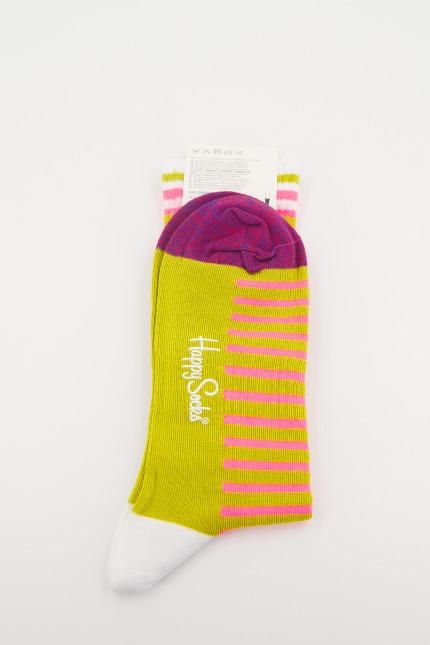 HAPPY SOCKS NEON STRIPE THIN CREW en color MULTICOLOR  (2)