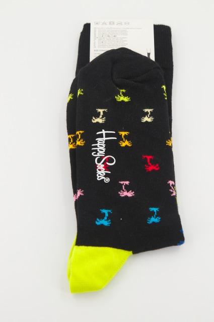 HAPPY SOCKS PALM  en color NEGRO  (2)