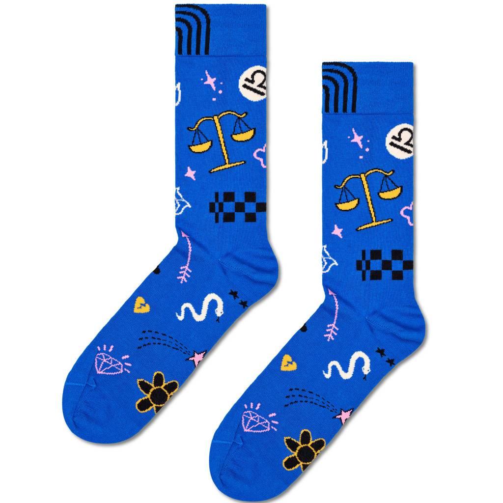 HAPPY SOCKS LIBRA SOCK en color AZUL  (4)