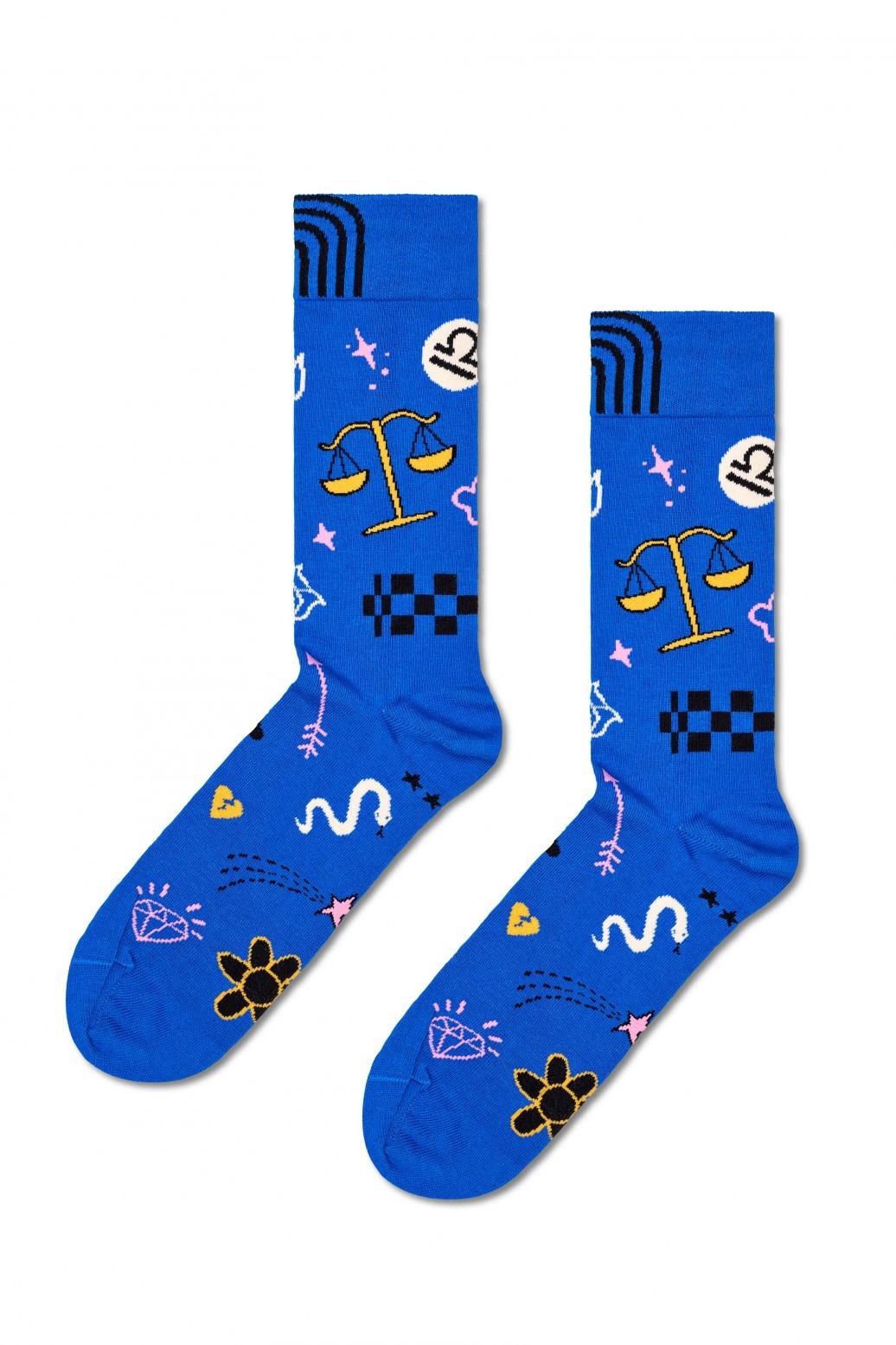 HAPPY SOCKS LIBRA SOCK en color AZUL  (1)