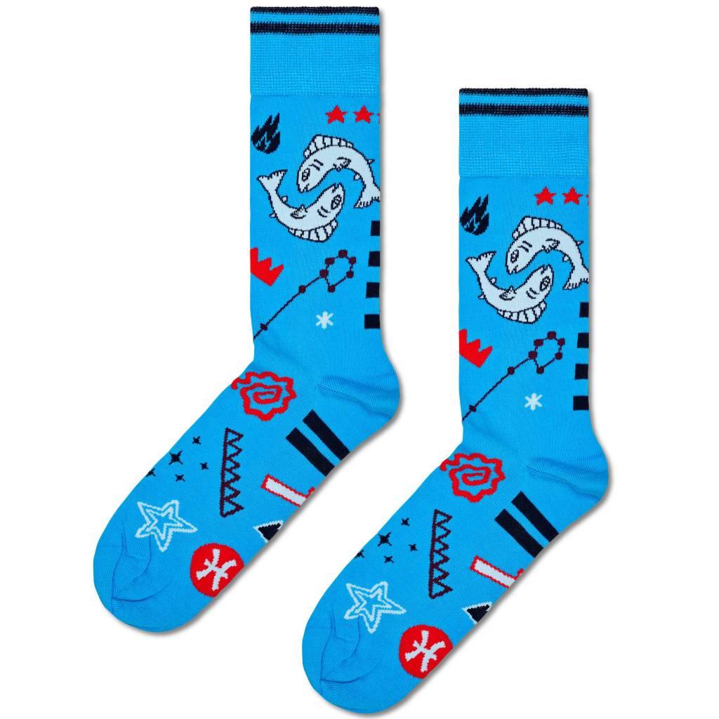 HAPPY SOCKS  PISCES SOCK en color AZUL  (4)