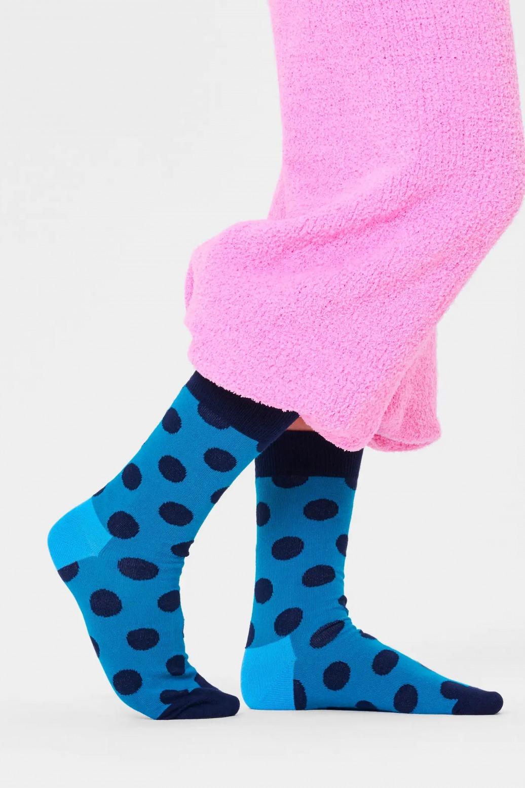 HAPPY SOCKS BIG DOT SOCK en color AZUL  (2)