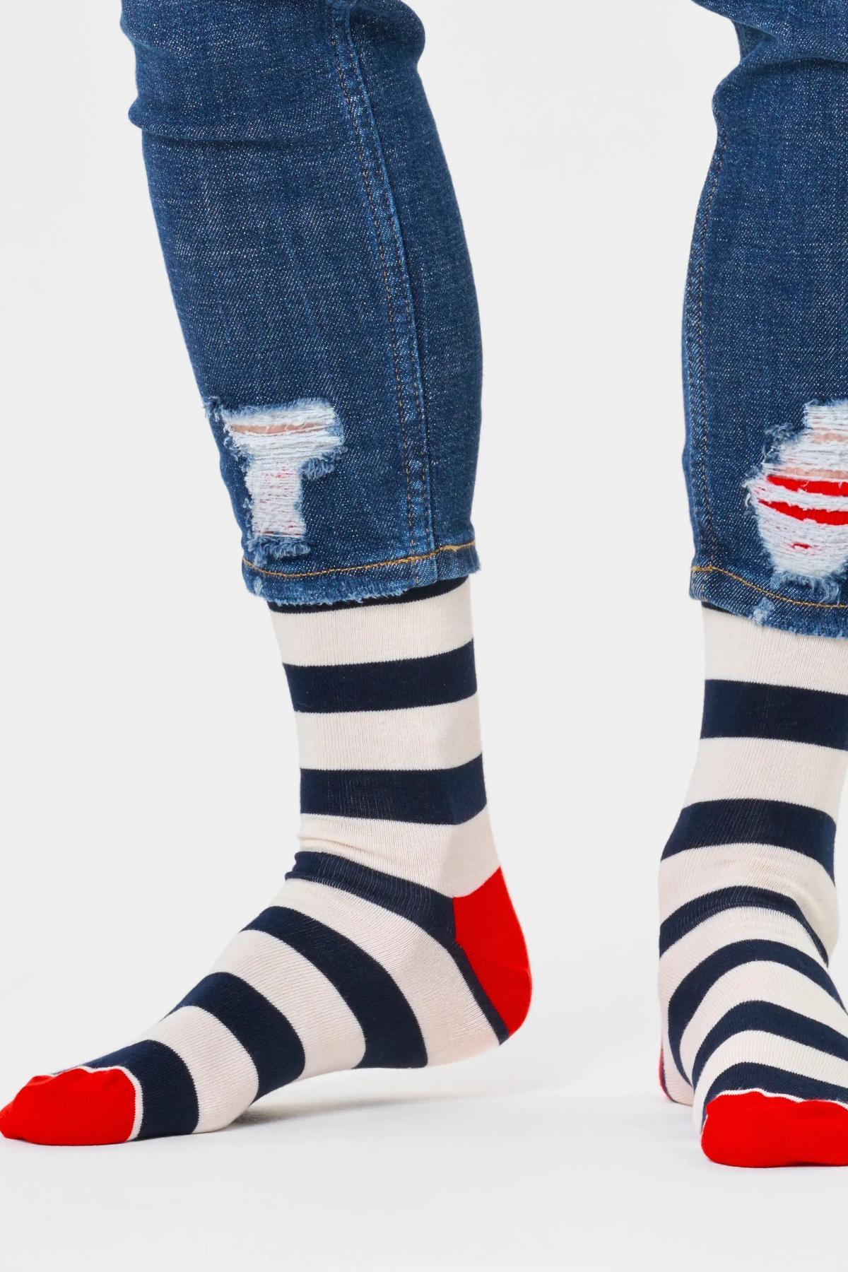 HAPPY SOCKS STRIPE en color AZUL  (4)