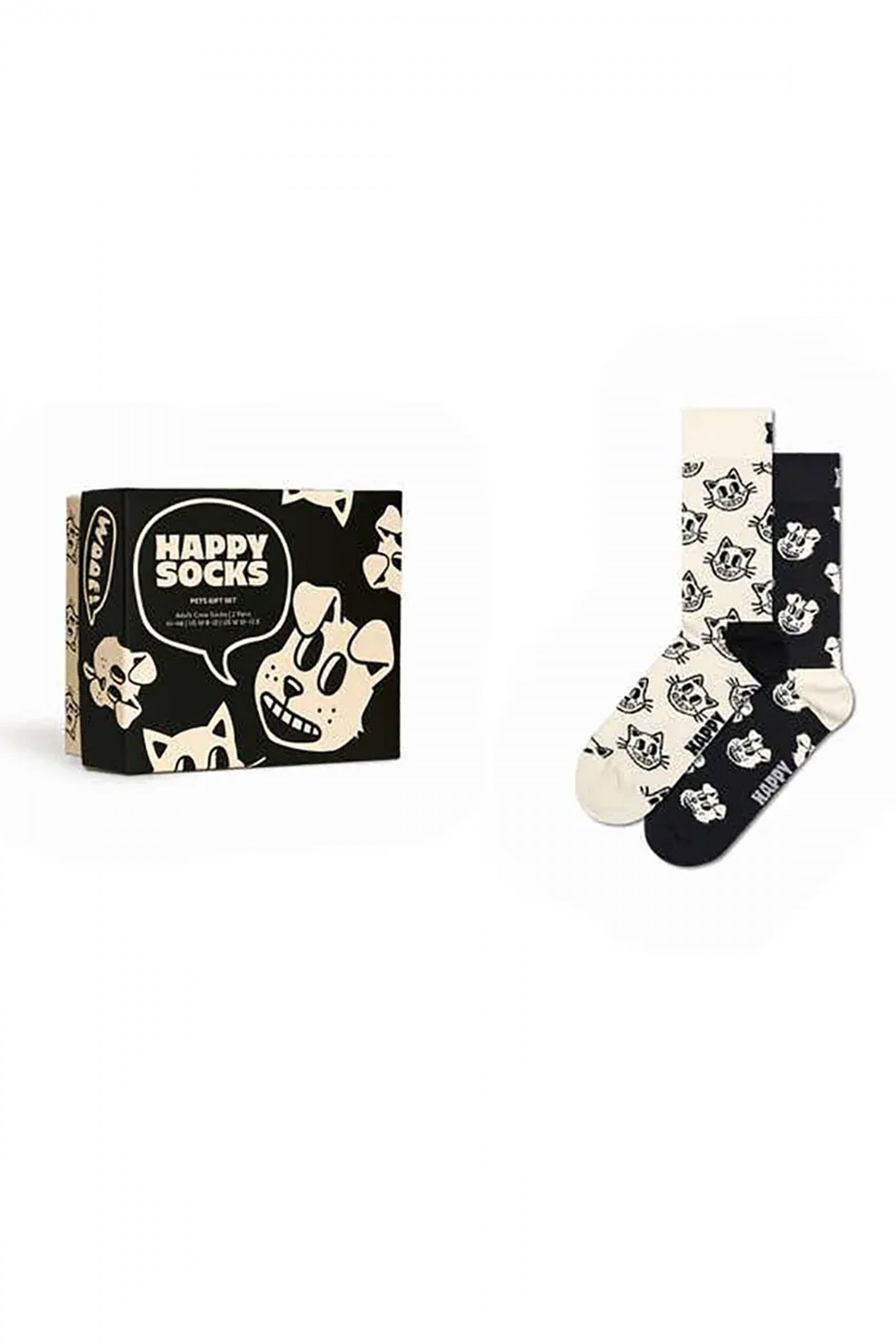 HAPPY SOCKS PETS SOCK en color BLANCO  (1)