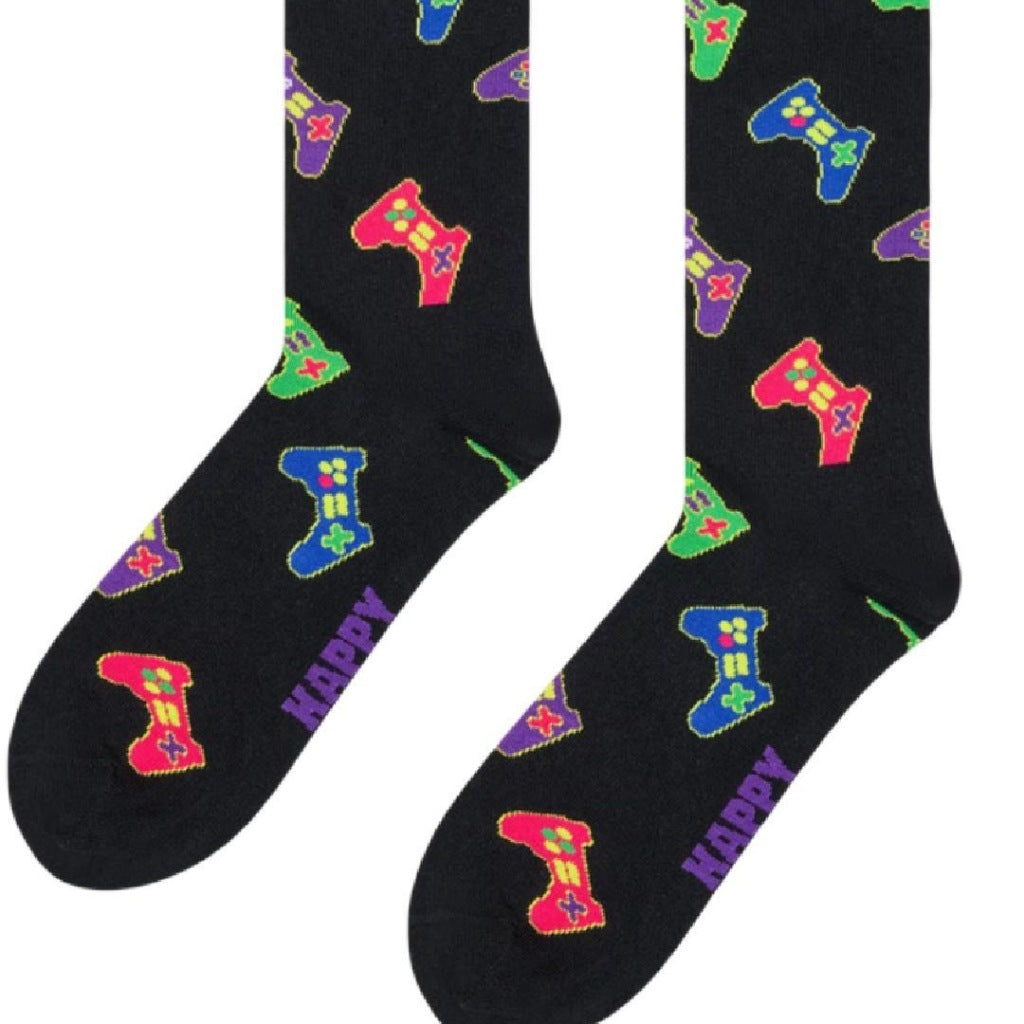 HAPPY SOCKS CONTROLLER en color NEGRO  (5)