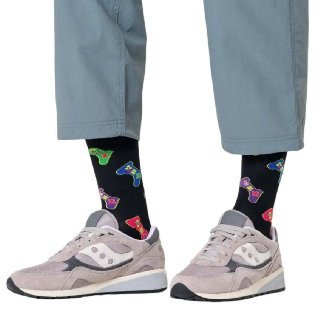 HAPPY SOCKS CONTROLLER en color NEGRO  (6)
