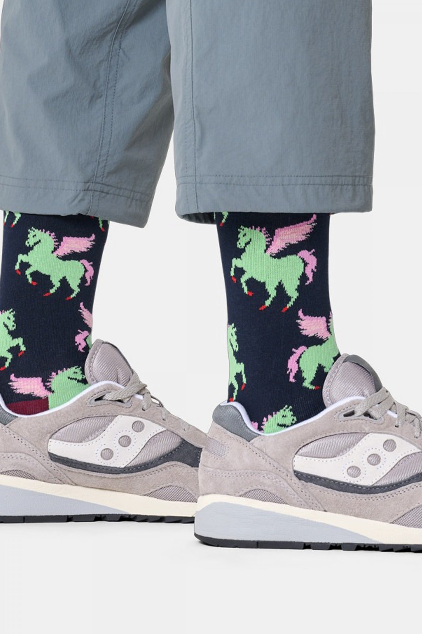 HAPPY SOCKS PEGASUS en color AZUL  (1)