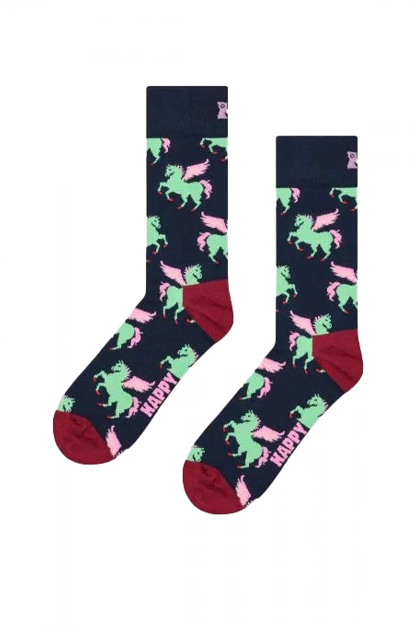 HAPPY SOCKS PEGASUS en color AZUL  (2)