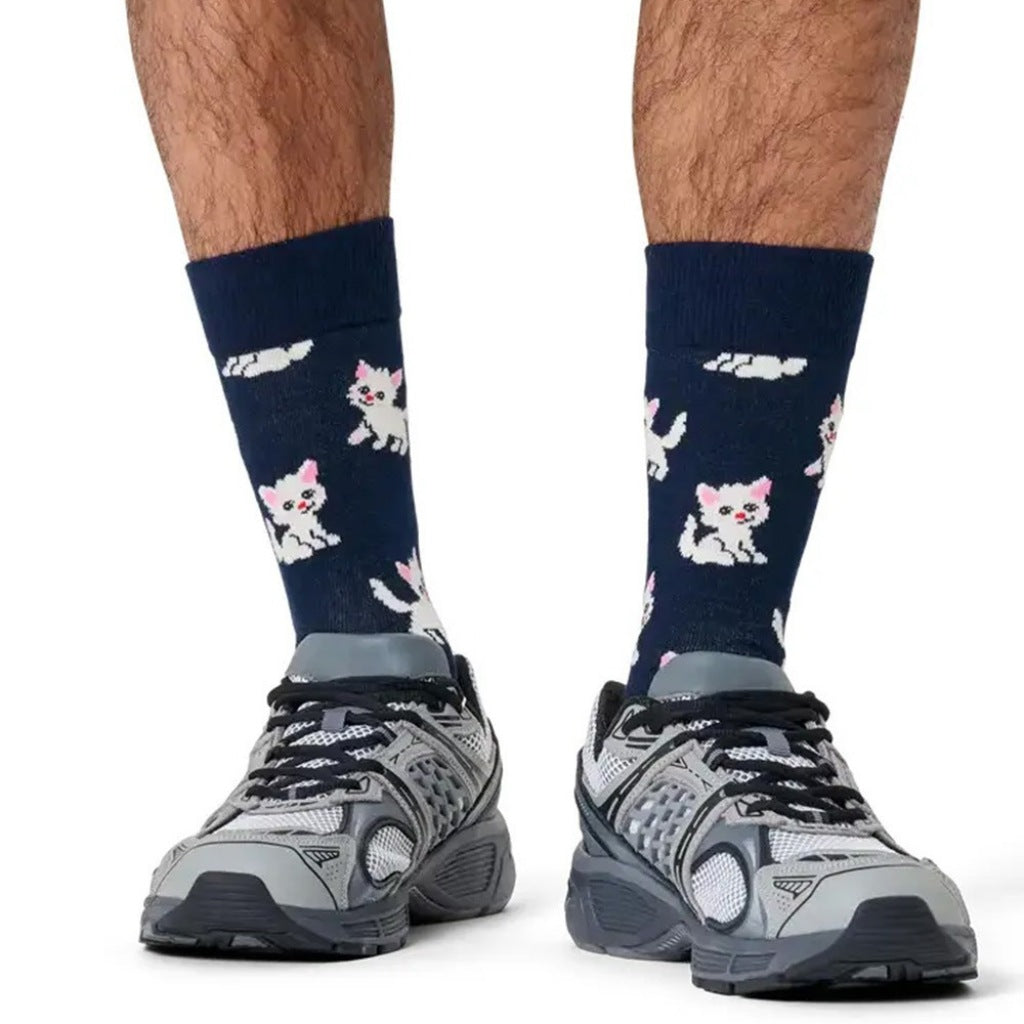 HAPPY SOCKS KITTEN en color AZUL  (5)