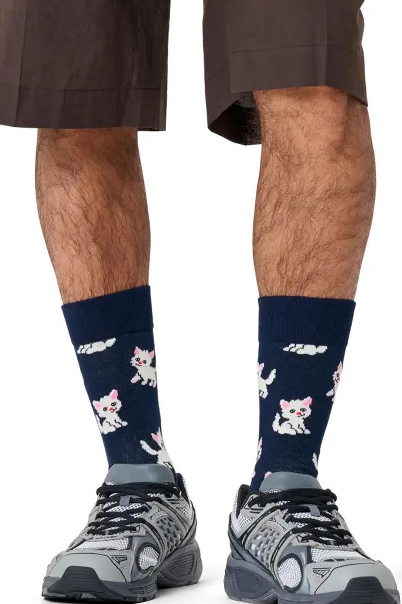 HAPPY SOCKS KITTEN en color AZUL  (1)