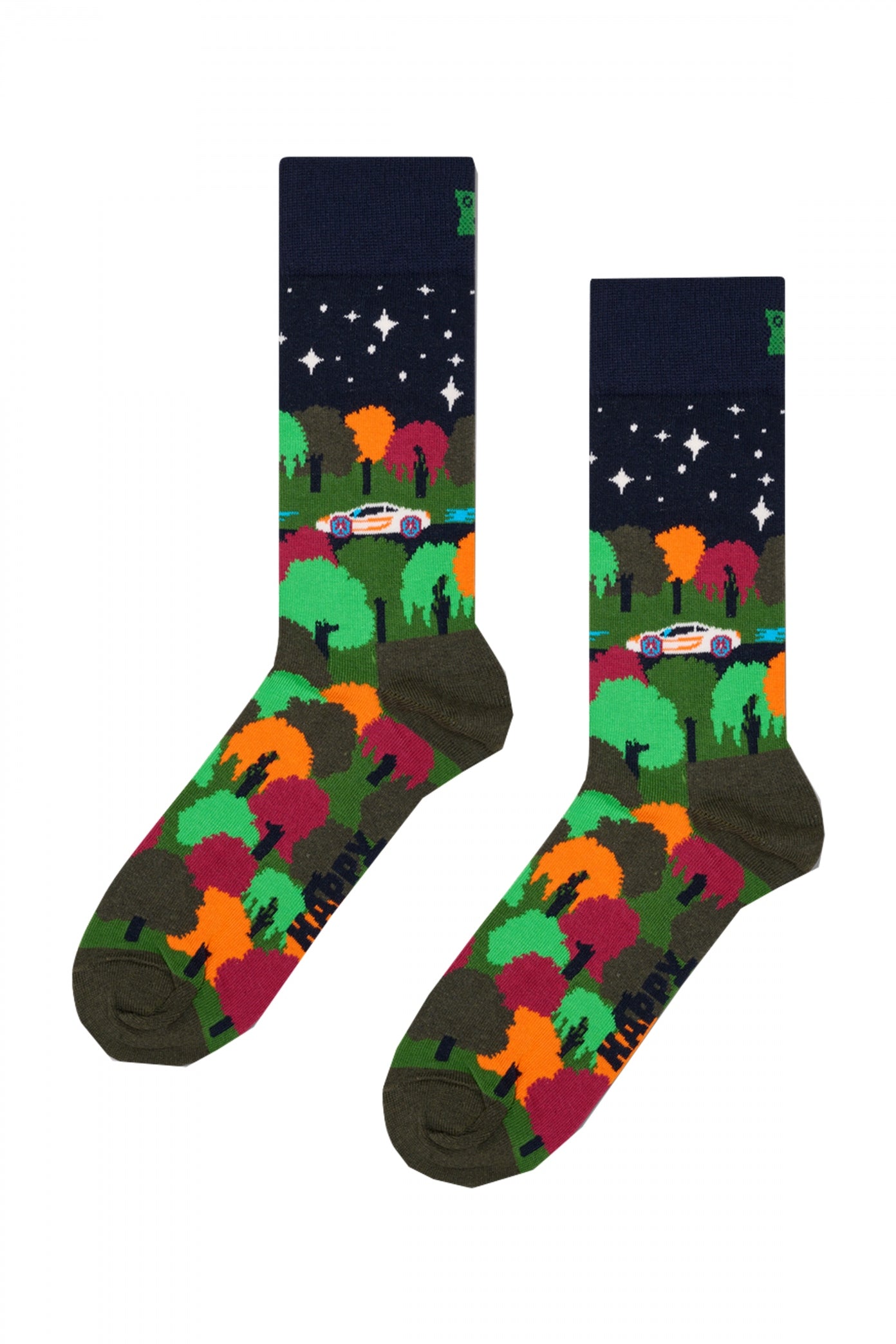 HAPPY SOCKS  NIGHT DRIVING  en color MULTICOLOR  (2)
