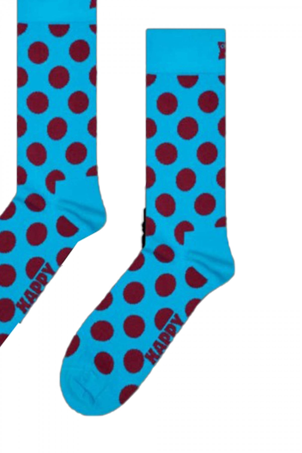 HAPPY SOCKS  BIG DOT en color AZUL  (3)