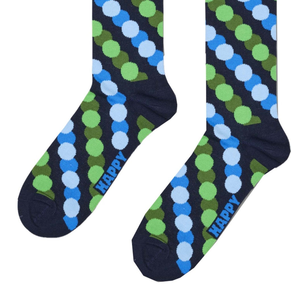 HAPPY SOCKS  BIG DOT SHADE  en color AZUL  (5)