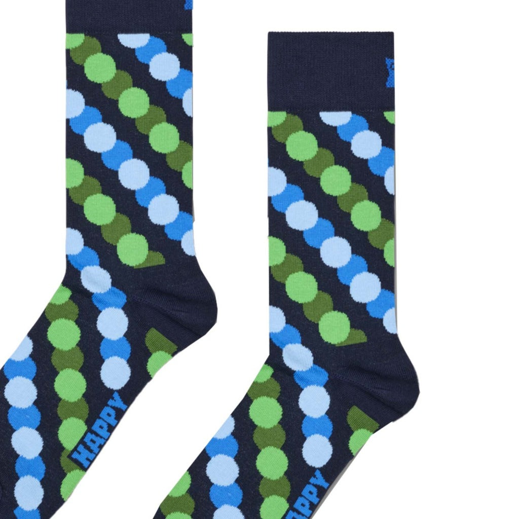 HAPPY SOCKS  BIG DOT SHADE  en color AZUL  (6)