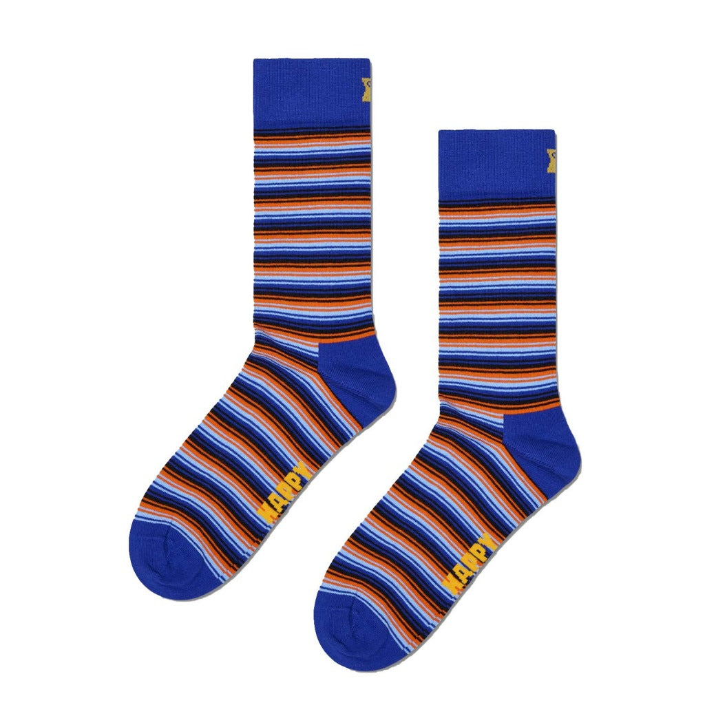 HAPPY SOCKS MINI STRIPE  en color AZUL  (4)