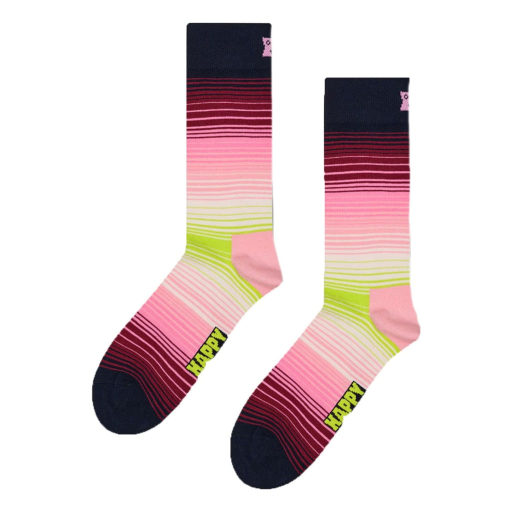 HAPPY SOCKS GRADIENT STRIPE en color NEGRO  (3)
