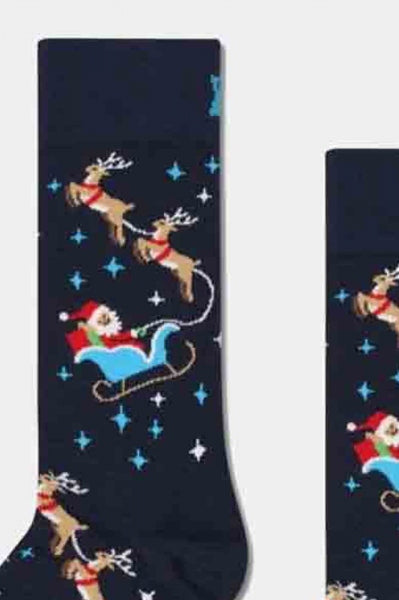 HAPPY SOCKS SLEIGH en color AZUL  (3)