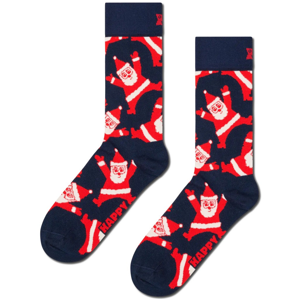HAPPY SOCKS SANTA en color AZUL  (4)