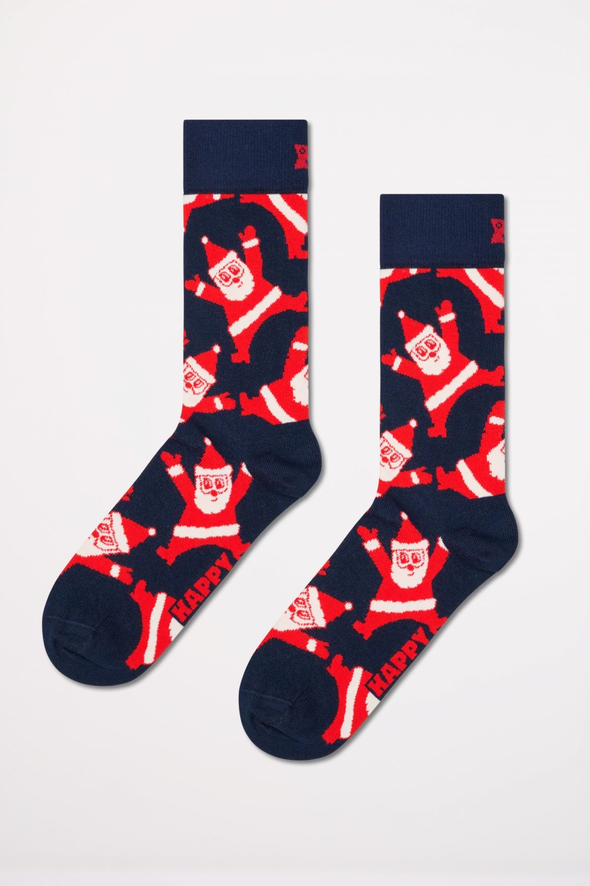HAPPY SOCKS SANTA en color AZUL  (1)