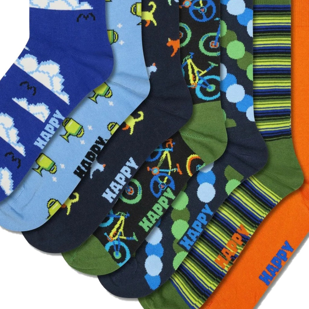 HAPPY SOCKS SEVEN DAYS en color MULTICOLOR  (5)