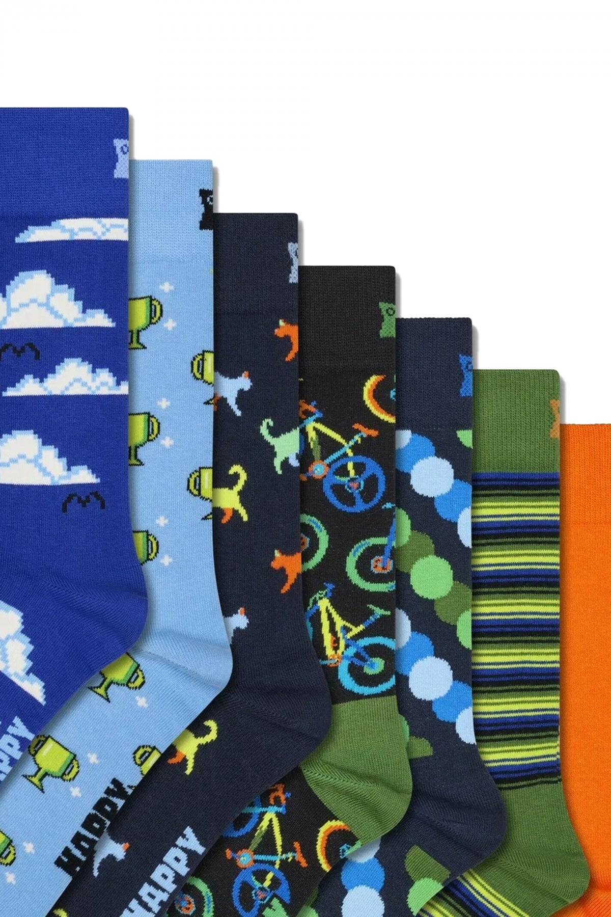 HAPPY SOCKS SEVEN DAYS en color MULTICOLOR  (3)
