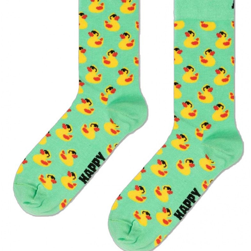HAPPY SOCKS RUBBER DUCK en color VERDE  (6)